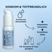 Mister Size Delay Gel, Kondom- und Toyfreundlich