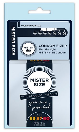 Mister Size Size-Kit Medium mit Condom Sizer